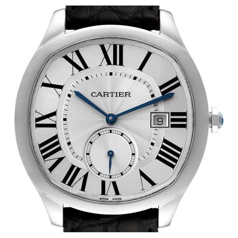 cartier black face watch|all black cartier watch.